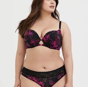 Torrid Push Up Plunge 360 Smoothing Back Bra